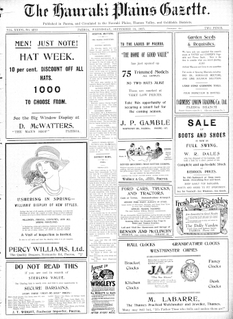 Issue page
