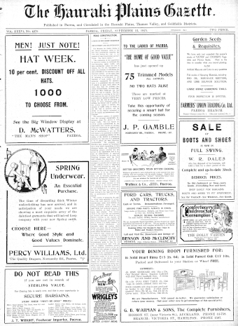 Issue page