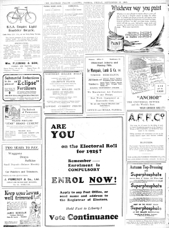 Issue page