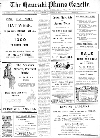 Issue page