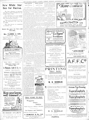 Issue page