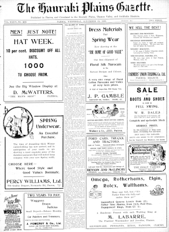 Issue page