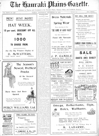 Issue page
