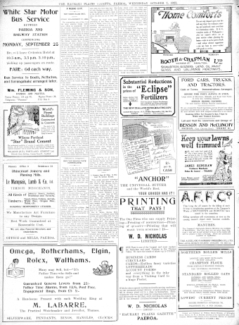 Issue page