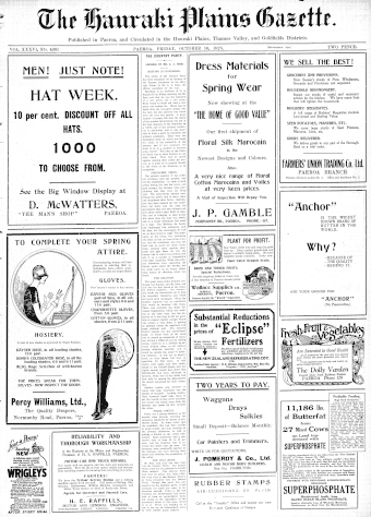 Issue page
