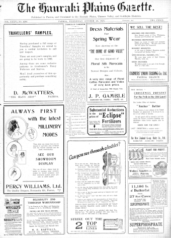 Issue page