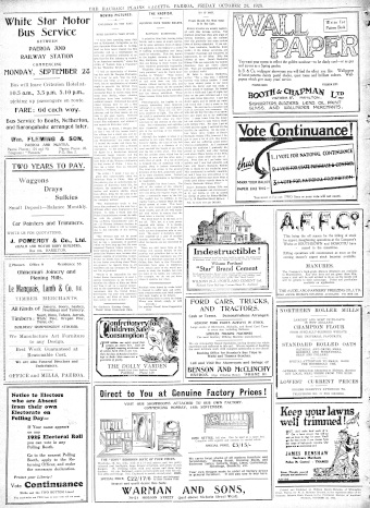 Issue page