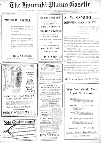 Issue page