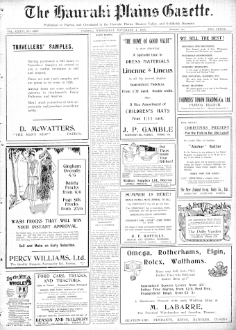 Issue page