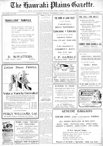 Issue page