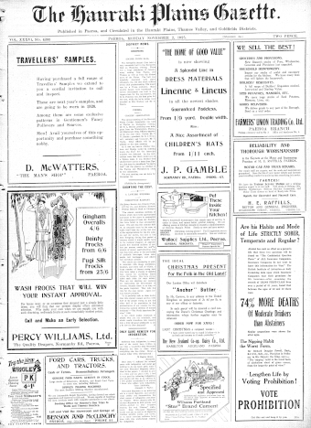 Issue page
