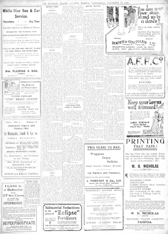 Issue page