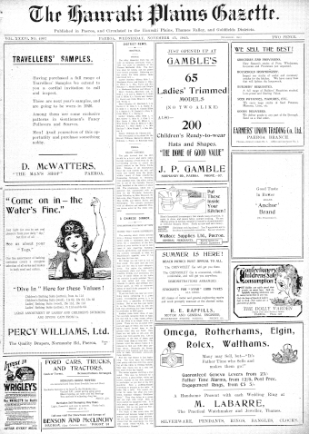 Issue page