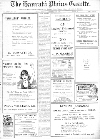 Issue page