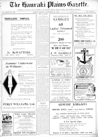 Issue page