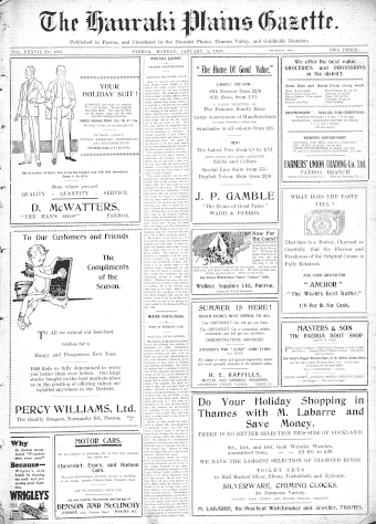 Issue page