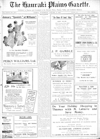 Issue page