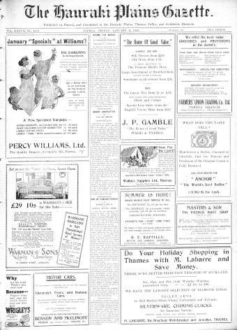Issue page