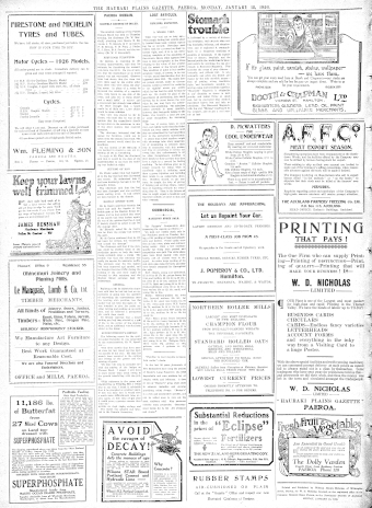 Issue page