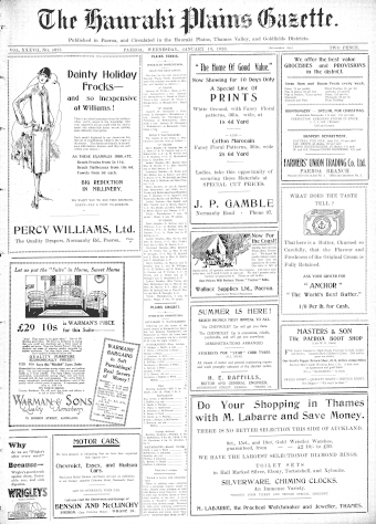 Issue page