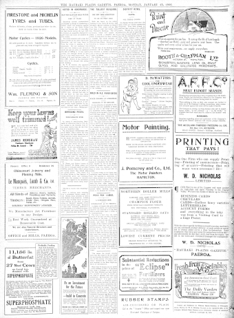 Issue page