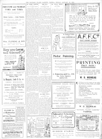 Issue page