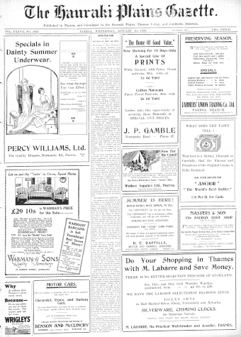 Issue page