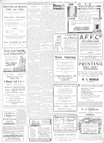 Issue page