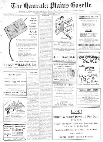 Issue page