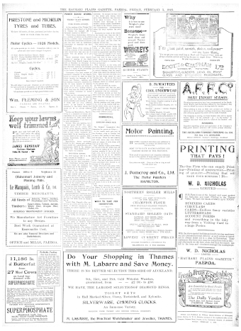 Issue page