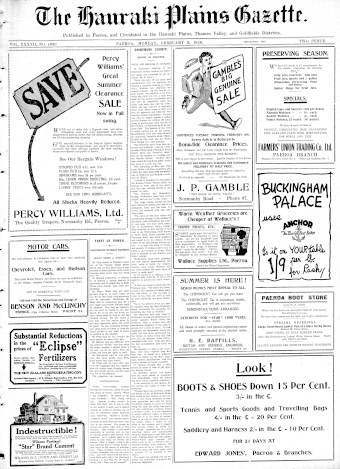 Issue page