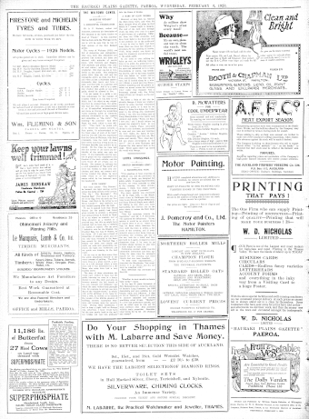 Issue page