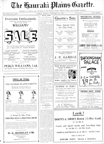 Issue page