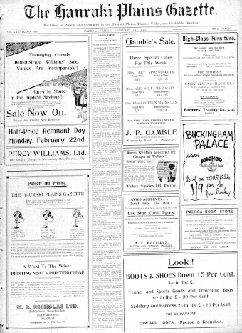 Issue page