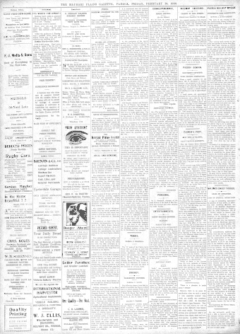 Issue page