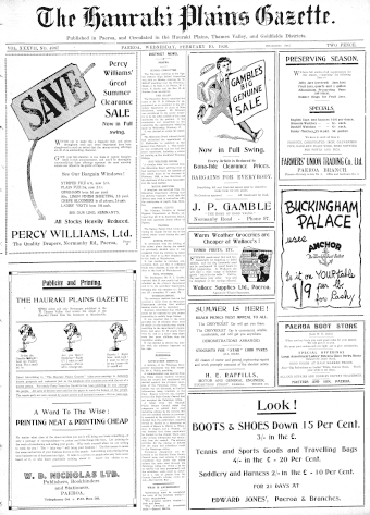 Issue page