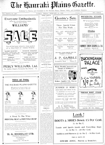Issue page