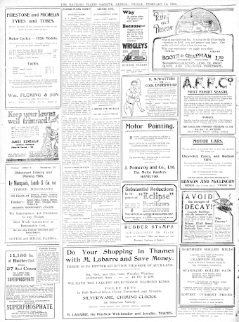 Issue page