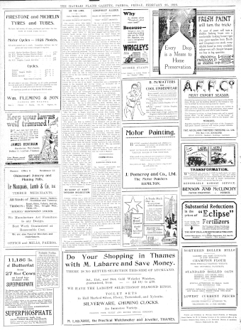 Issue page