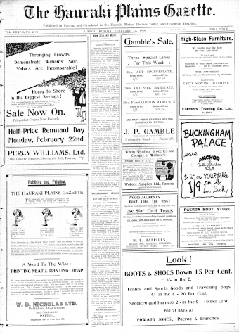 Issue page
