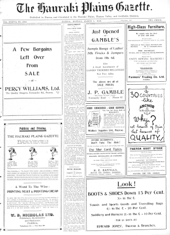 Issue page