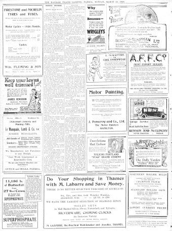 Issue page