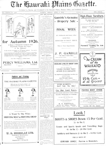 Issue page