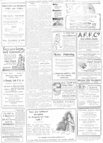 Issue page