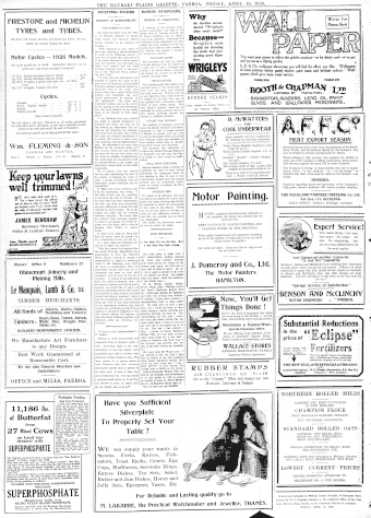 Issue page