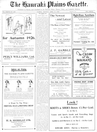 Issue page