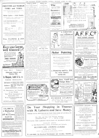 Issue page