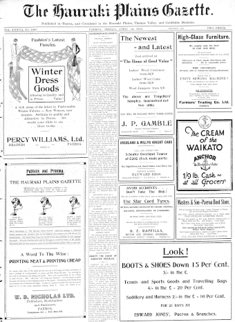 Issue page