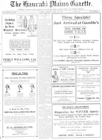 Issue page