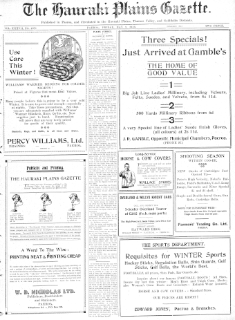 Issue page